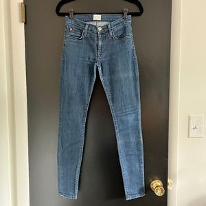 Hudson Nico Mid Rise Super Skinny Jean (size 24)